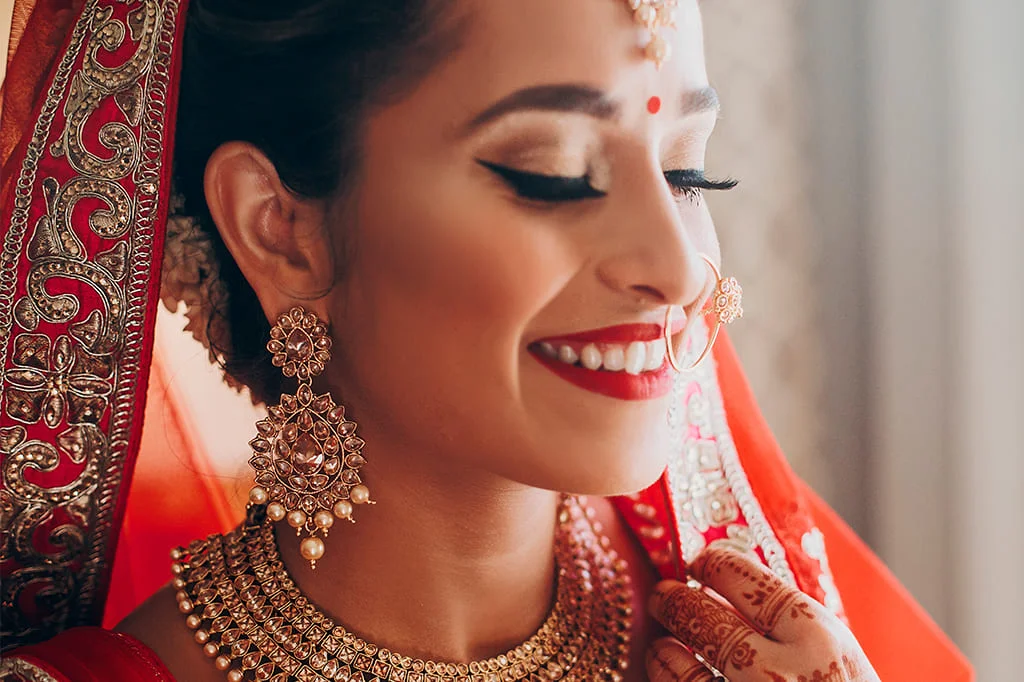 Luxury bridal makeup Cancun