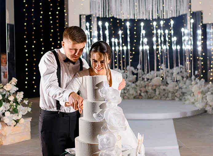 pastel de bodas